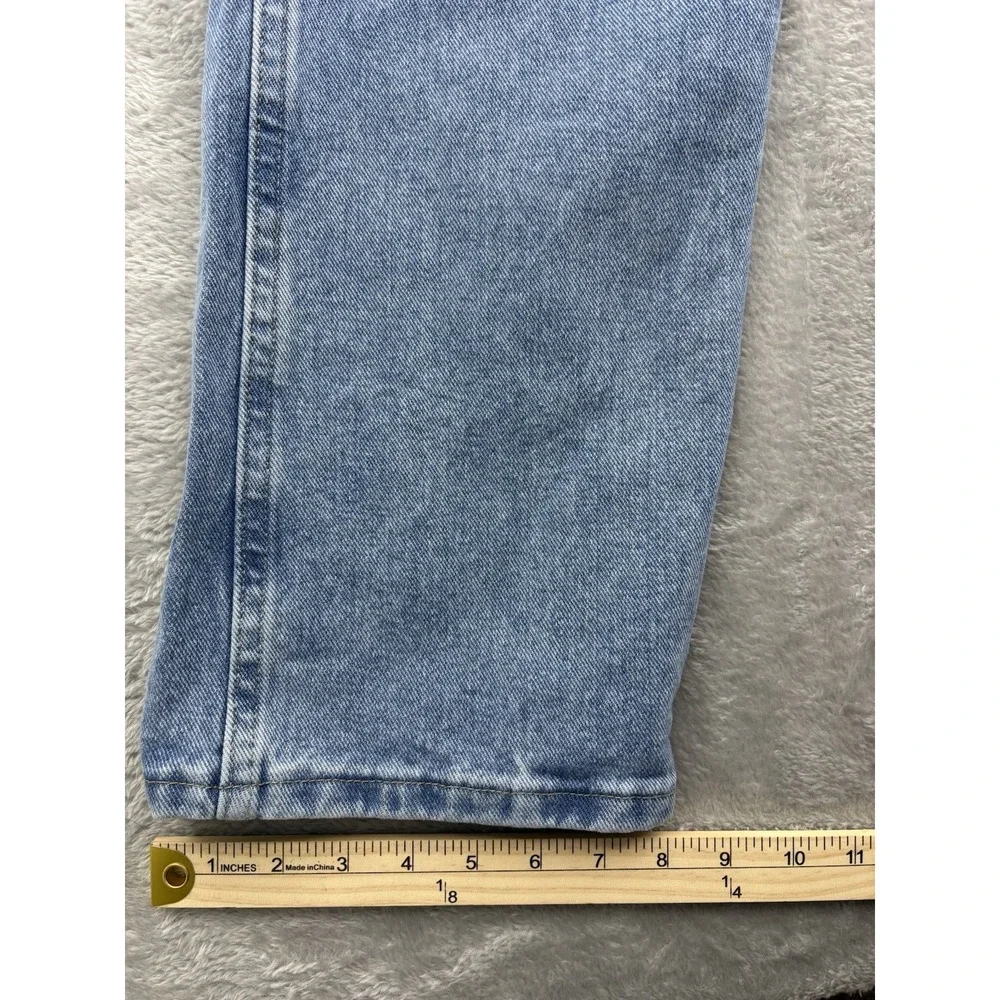 Wrangle Blues Men's 32x30 Relaxed Fit Blue Jeans Medium/Light Wash Outdoor Work